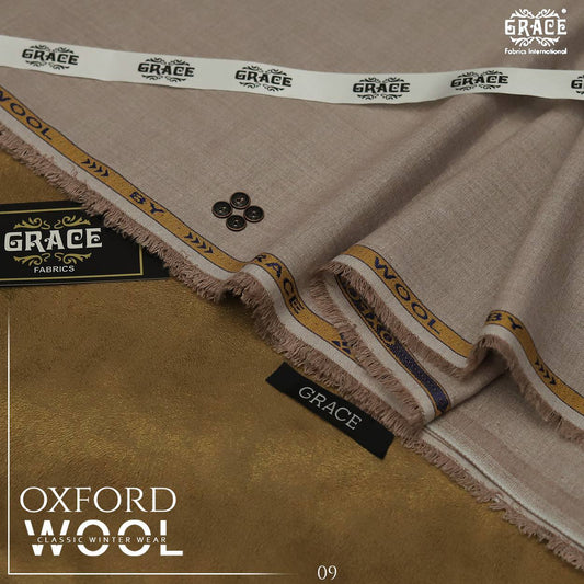 Grace Oxford Wool Premium Unstitched Winter Collection New Arrival 2025